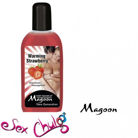 Olio per massaggi riscaldanti Magoon