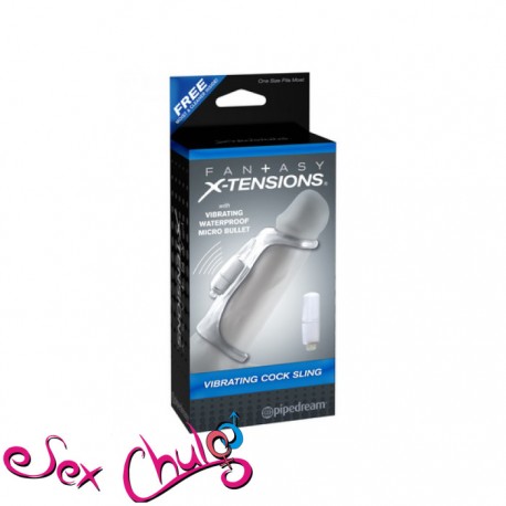 Anello Vibrante Per Pene Impermeabile Fantasy X-Tensions