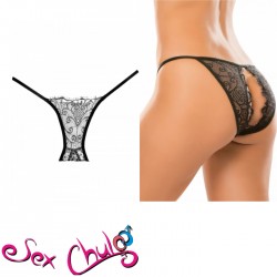 Mutanda Slip Intima Sexy Crotchless Enchanted Panty Taglia Unica