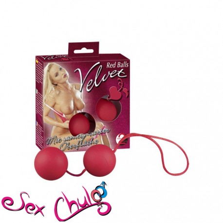 Velvet Red Balls