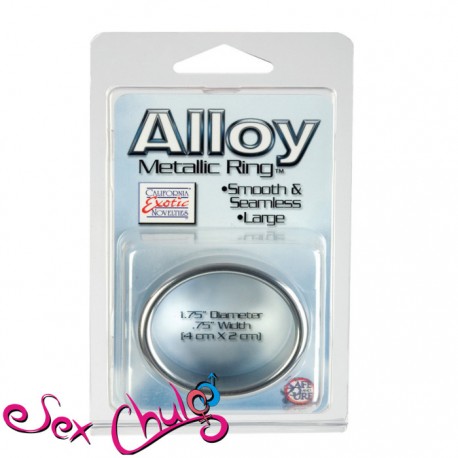 ALLOY METALLIC RING - LARGE