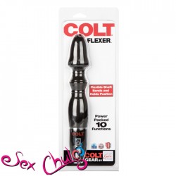 VIBRATORE ANALE COLT FLEXER NERO