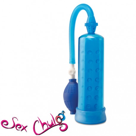 Pompa allunga pene Pw Silicone Power Pump Blue