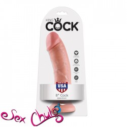 COCK 8 INCH FLESH CAZZO PENE REALISTICO DILDO STRAP-ON