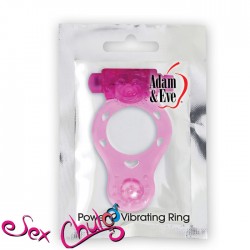 Anello vibrante POWER O VIBRATING COCK RING PINK