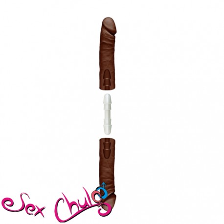 Fallo Doppio Ultrarealistico THE DOUBLE D CHOCOLATE 16 INCH