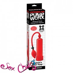 POMPA PER ALLUNGAMENTO PENE PW BEGINNERS POWER PUMP RED