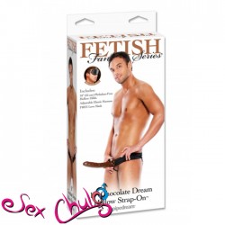 FALLO INDOSSABILE STRAP-ON 10 INCH HOLLOW STRAP-ON